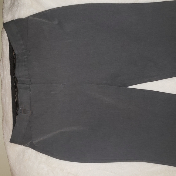 EXPRESS size 10R Gray Dress Pants Editor Fit - Picture 4 of 11
